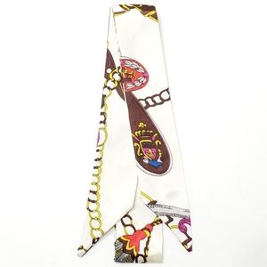 ⤵️⤵️1pc Lustre Tassel Design Satin Scarves